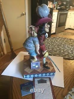Jim Shore Disney Traditions Beware Captain Hook and Mr. Smee from Peter Pan