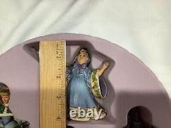Jim Shore Disney Traditions CINDERELLA Holiday Ornament Set of 5 Enesco