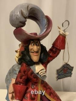 Jim Shore Disney Traditions Captain Hook Mr Smee Beware Figurine Enesco