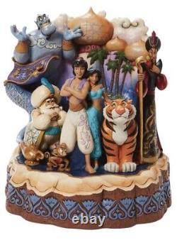 Jim Shore Disney Traditions Carved by Heart Aladdin Figurine 6008999
