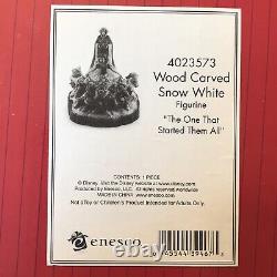 Jim Shore Disney Traditions Carved by Heart Snow White Dwarfs Evil Queen 4023573