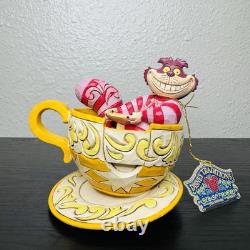 Jim Shore Disney Traditions Cheshire Cat Mad Tea Party 4032117