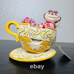 Jim Shore Disney Traditions Cheshire Cat Mad Tea Party 4032117