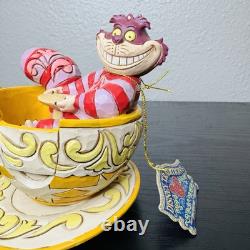 Jim Shore Disney Traditions Cheshire Cat Mad Tea Party 4032117