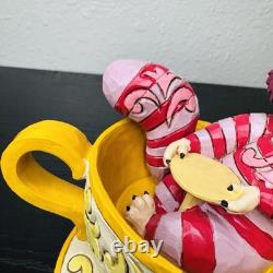 Jim Shore Disney Traditions Cheshire Cat Mad Tea Party 4032117
