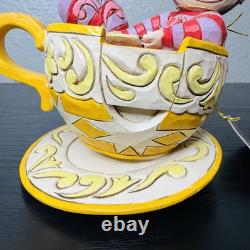 Jim Shore Disney Traditions Cheshire Cat Mad Tea Party 4032117