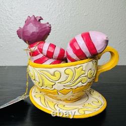 Jim Shore Disney Traditions Cheshire Cat Mad Tea Party 4032117
