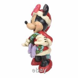 Jim Shore Disney Traditions Christmas Minnie Mouse 17 Resin Figurine