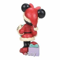 Jim Shore Disney Traditions Christmas Minnie Mouse 17 Resin Figurine