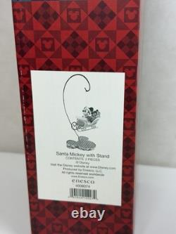 Jim Shore Disney Traditions Christmas Ornament Set 4pc Mickey Minnie Donald Plut