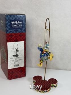 Jim Shore Disney Traditions Christmas Ornament Set 4pc Mickey Minnie Donald Plut