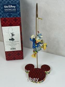 Jim Shore Disney Traditions Christmas Ornament Set 4pc Mickey Minnie Donald Plut
