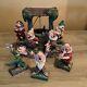 Jim Shore Disney Traditions Complete Set Wishing Well 7 Dwarfs Snow White
