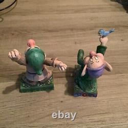 Jim Shore Disney Traditions Complete Set Wishing Well 7 Dwarfs Snow White