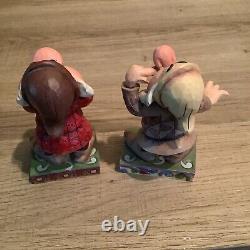 Jim Shore Disney Traditions Complete Set Wishing Well 7 Dwarfs Snow White