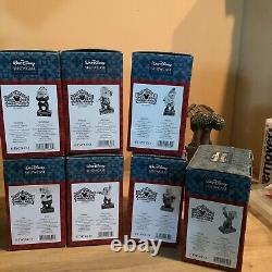 Jim Shore Disney Traditions Complete Set Wishing Well 7 Dwarfs Snow White