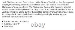 Jim Shore Disney Traditions Decking the Halls Jack Zero 6008991 Glow Dark NEW