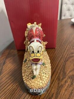 Jim Shore Disney Traditions Duck Tales Treasure Dive Scrooge McDuck 4046055