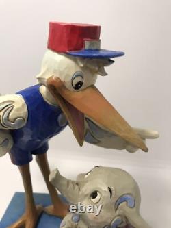 Jim Shore Disney Traditions Dumbo & Stork Special Delivery Enesco 4027947 No Box
