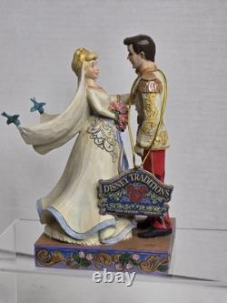 Jim Shore Disney Traditions Enesco # 4056748 Happily Ever After Figurine HTF