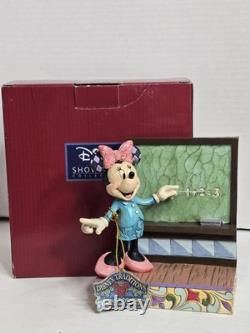 Jim Shore Disney Traditions Enesco # 4059750 Class Act Figurine WithBox Hang Tag