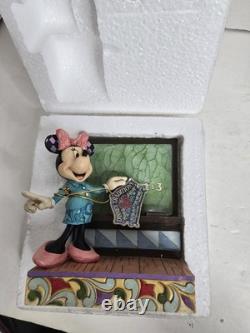 Jim Shore Disney Traditions Enesco # 4059750 Class Act Figurine WithBox Hang Tag