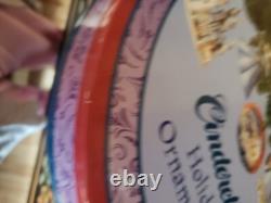 Jim Shore Disney Traditions Enesco 5pc Disney CINDERELLA Holiday Ornament Set