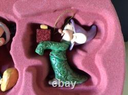 Jim Shore Disney Traditions Enesco 5pc Disney Holiday Ornament Set Dumbo Dopey