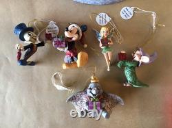 Jim Shore Disney Traditions Enesco 5pc Disney Holiday Ornament Set Dumbo Dopey