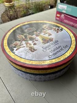 Jim Shore Disney Traditions Enesco Snow White 7 Dwarfs Holiday 8 Ornament