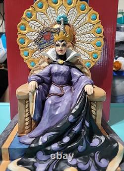 Jim Shore Disney Traditions Evil Enthroned 4043649 Snow White Evil Queen RARE