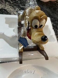 Jim Shore Disney Traditions Faithful Friend Pluto Figurine #4016584 Nib