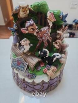 Jim Shore Disney Traditions'Forest Friends' Bambi Carved by Heart 6010086