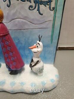 Jim Shore Disney Traditions Frozen Storybook Act Of Love # 4049644