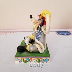 Jim Shore Disney Traditions Goofy Hero of Our Hearts Fireman Figure Enesco