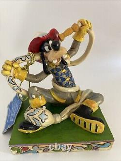 Jim Shore Disney Traditions Goofy Hero of Our Hearts Fireman Figure New
