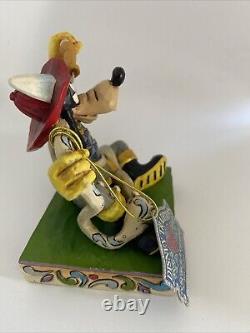 Jim Shore Disney Traditions Goofy Hero of Our Hearts Fireman Figure New