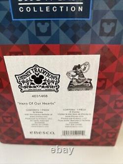 Jim Shore Disney Traditions Goofy Hero of Our Hearts Fireman Figure New