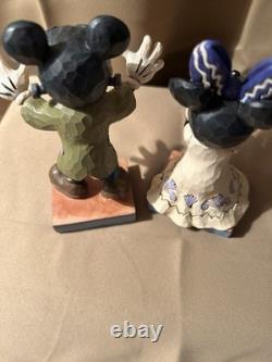 Jim Shore Disney Traditions Halloween Mickey and Minnie Set