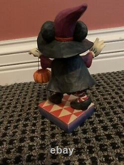 Jim Shore Disney Traditions Halloween Minnie Mouse Sweet Treat Figurine #4046026