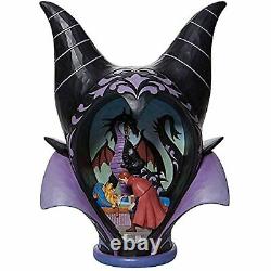 Jim Shore Disney Traditions Halloween Sleeping Beauty Maleficent Headdress