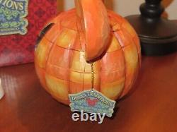 Jim Shore Disney Traditions Happy Halloween Mickey Mouse Pumpkin Enesco NEW