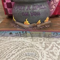 Jim Shore Disney Traditions Hocus Pocus I Put A Spell On You Cauldron Figurine