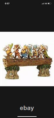 Jim Shore Disney Traditions'Homeward Bound' Seven Dwarfs 4005434 NWOB Mickey