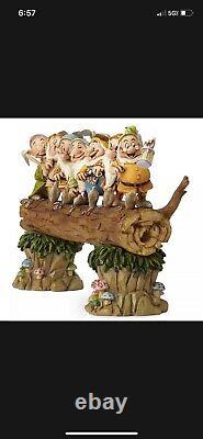 Jim Shore Disney Traditions'Homeward Bound' Seven Dwarfs 4005434 NWOB Mickey