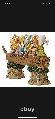 Jim Shore Disney Traditions'Homeward Bound' Seven Dwarfs 4005434 NWOB Mickey