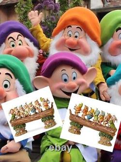 Jim Shore Disney Traditions'Homeward Bound' Seven Dwarfs 4005434 New Box