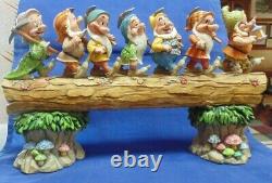 Jim Shore Disney Traditions Homeward Bound Seven Dwarfs Figurine