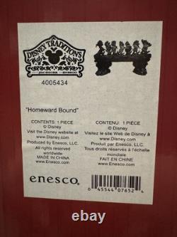 Jim Shore Disney Traditions Homeward Bound Seven Dwarfs Snow White 4005434 EUC