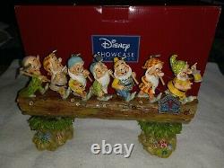 Jim Shore Disney Traditions Homeward Bound Snow White 7 Dwarves on a Log